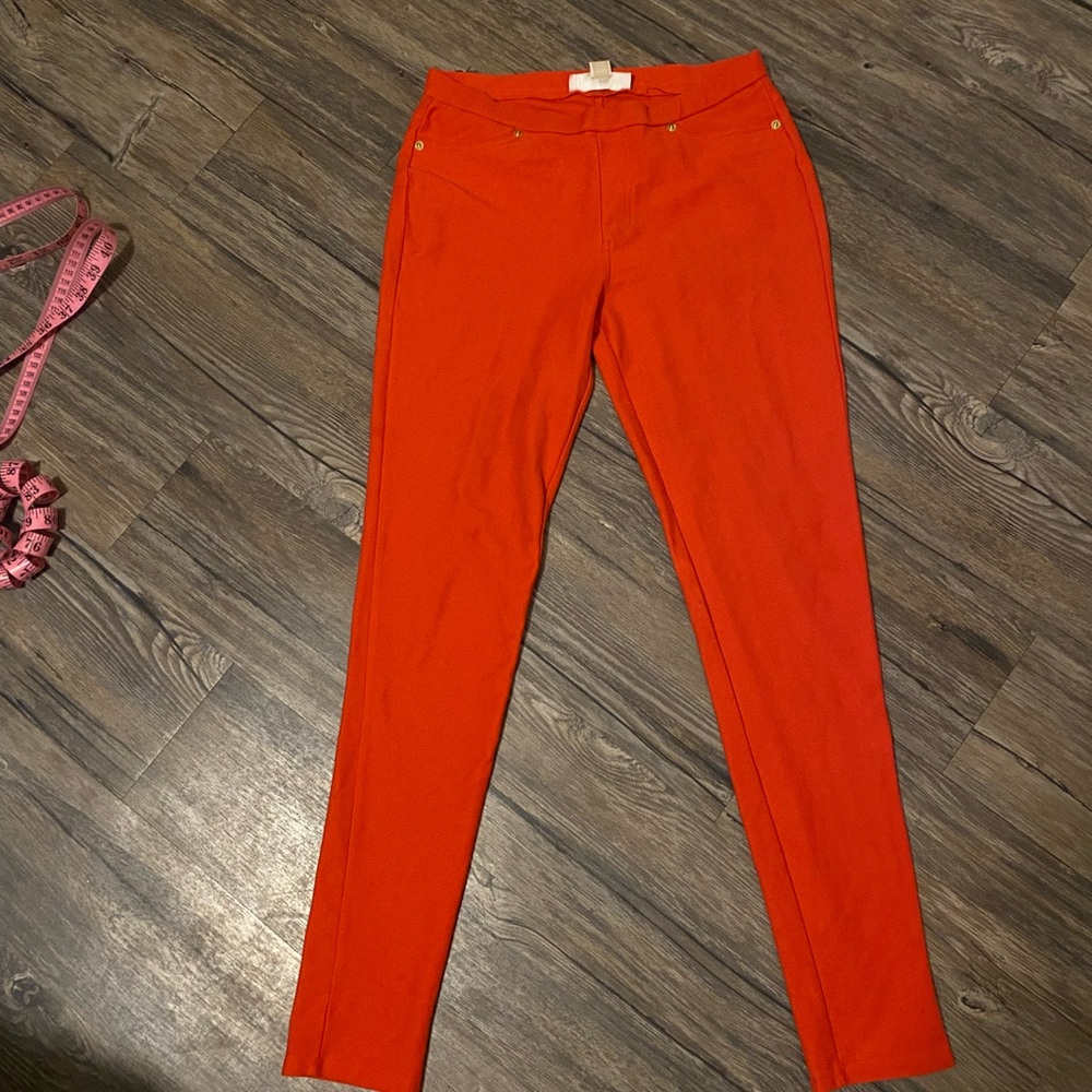 Michael Kors Bold Red Pants
